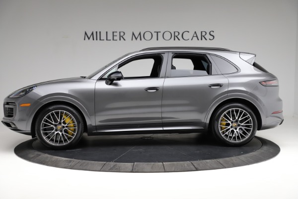 Used 2020 Porsche Cayenne Turbo for sale Sold at McLaren Greenwich in Greenwich CT 06830 3