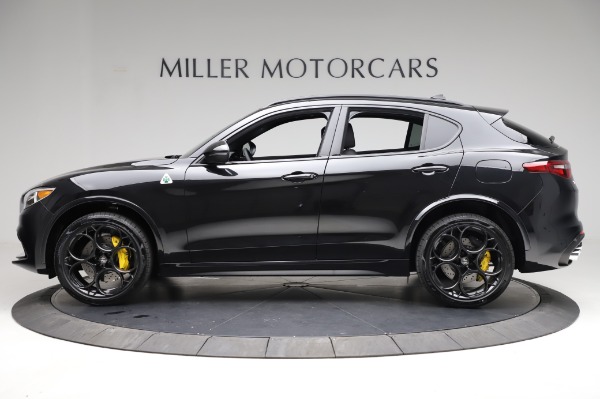 New 2021 Alfa Romeo Stelvio Quadrifoglio for sale Sold at McLaren Greenwich in Greenwich CT 06830 3