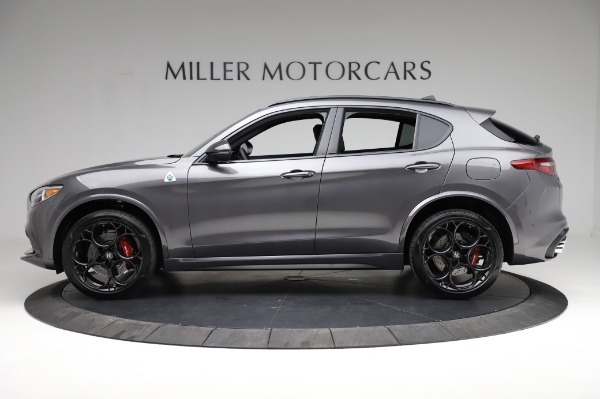 New 2021 Alfa Romeo Stelvio Quadrifoglio for sale Sold at McLaren Greenwich in Greenwich CT 06830 3