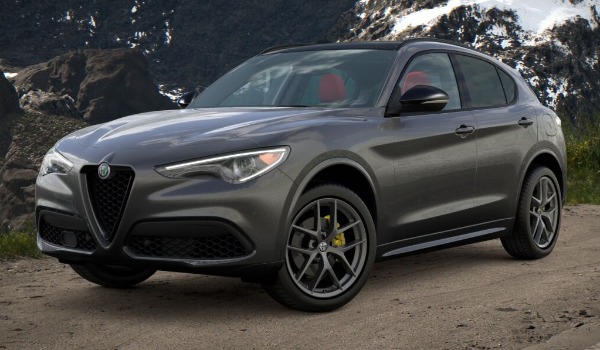 New 2021 Alfa Romeo Stelvio Ti Sport for sale Sold at McLaren Greenwich in Greenwich CT 06830 1