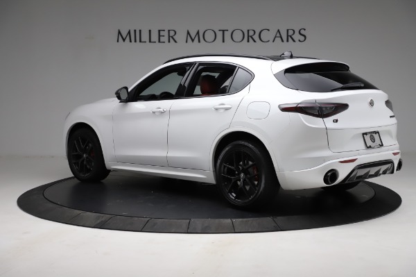 New 2021 Alfa Romeo Stelvio Ti Sport Q4 for sale Sold at McLaren Greenwich in Greenwich CT 06830 4