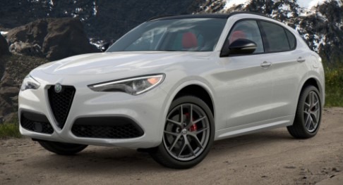 New 2021 Alfa Romeo Stelvio Ti Sport Q4 for sale Sold at McLaren Greenwich in Greenwich CT 06830 1