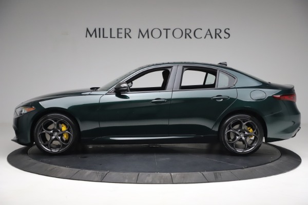 New 2021 Alfa Romeo Giulia Ti Sport Q4 for sale Sold at McLaren Greenwich in Greenwich CT 06830 3