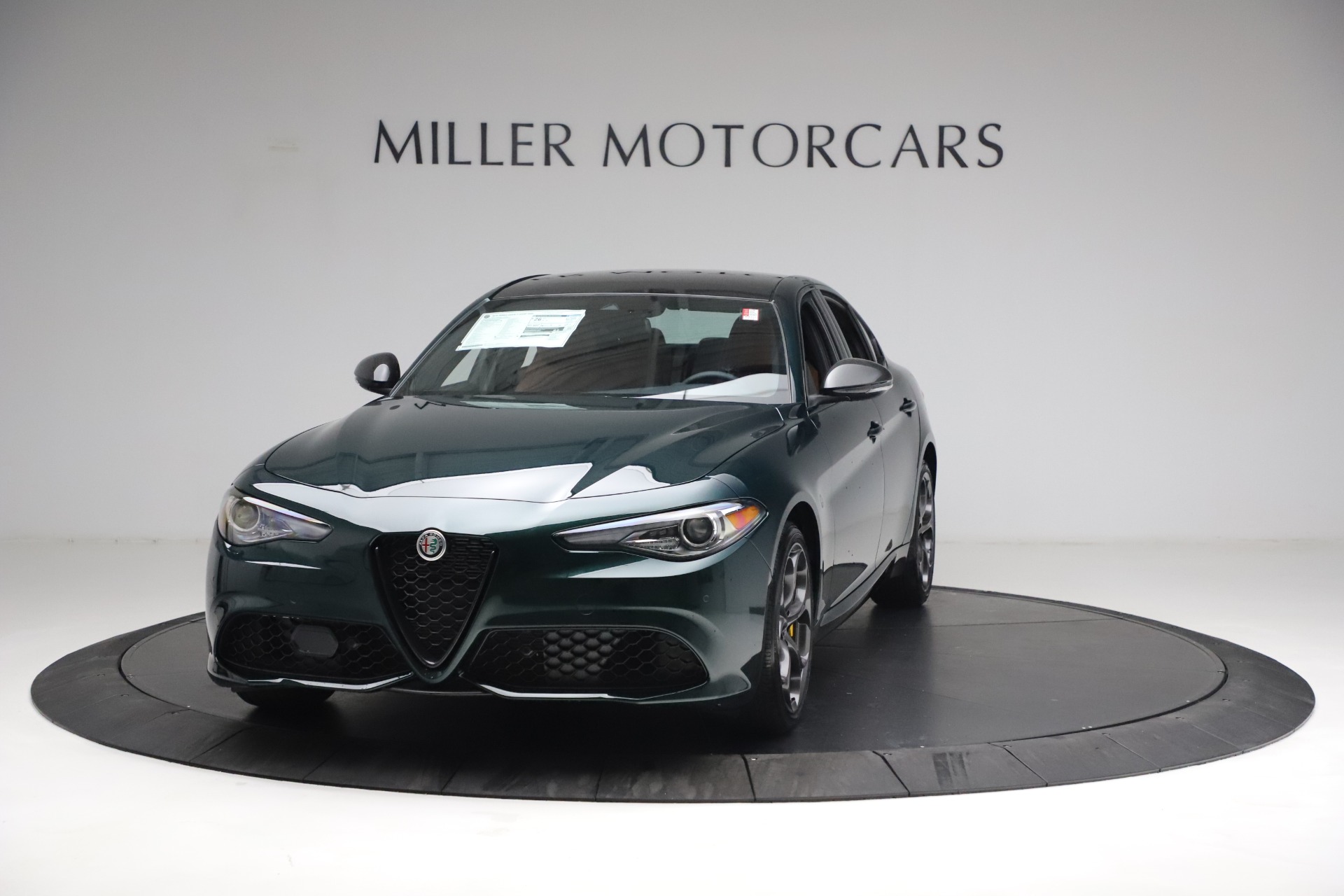 New 2021 Alfa Romeo Giulia Ti Sport Q4 for sale Sold at McLaren Greenwich in Greenwich CT 06830 1