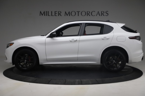 New 2021 Alfa Romeo Stelvio Ti Sport Q4 for sale Sold at McLaren Greenwich in Greenwich CT 06830 3