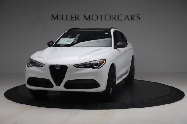 New 2021 Alfa Romeo Stelvio Ti Sport Q4 for sale Sold at McLaren Greenwich in Greenwich CT 06830 1