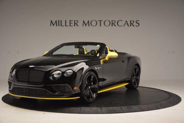 New 2017 Bentley Continental GT Speed Black Edition Convertible GT Speed for sale Sold at McLaren Greenwich in Greenwich CT 06830 1