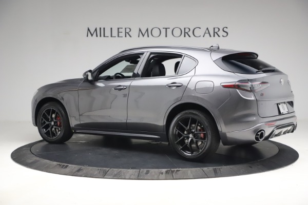 New 2021 Alfa Romeo Stelvio Ti Sport Q4 for sale Sold at McLaren Greenwich in Greenwich CT 06830 4