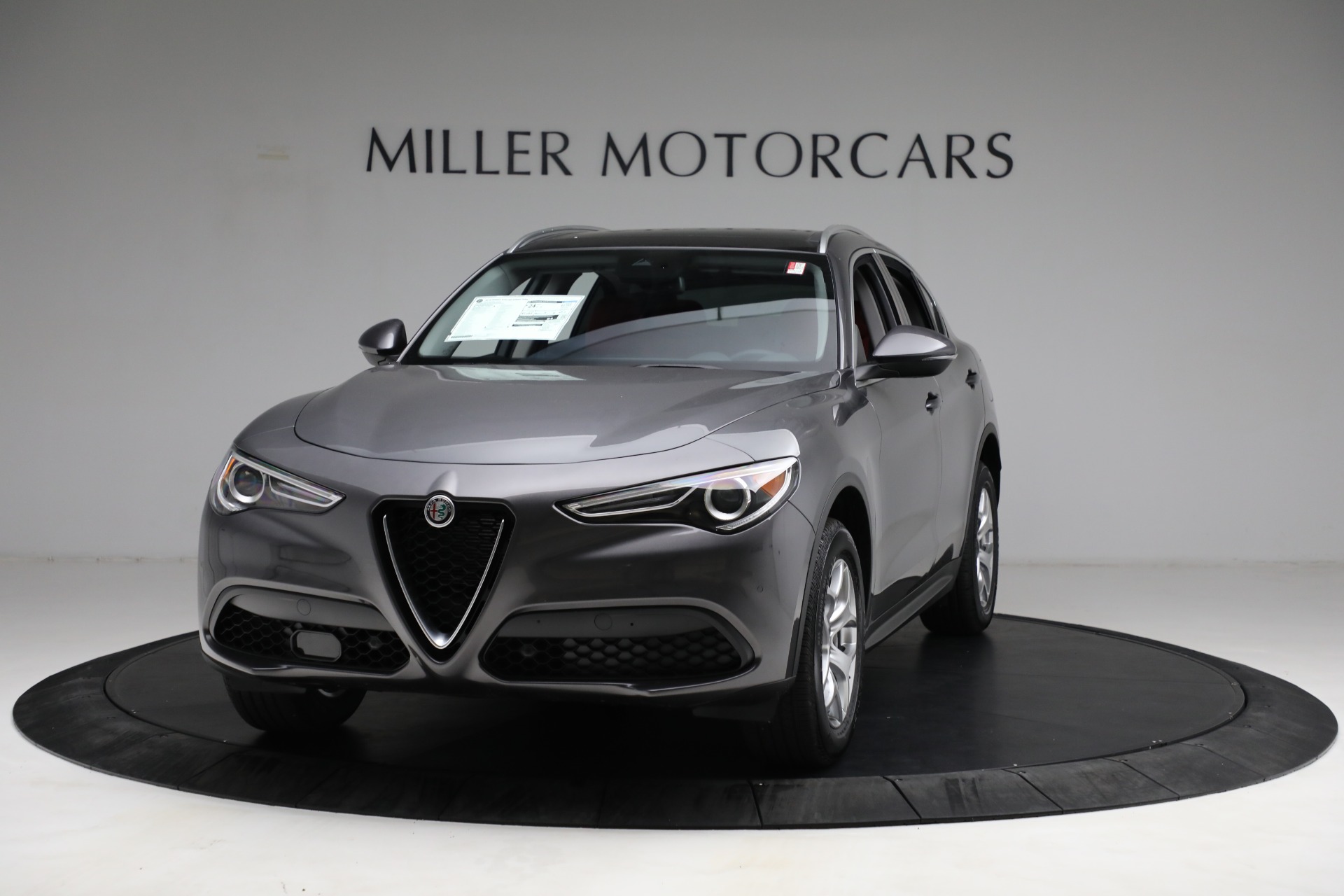 New 2021 Alfa Romeo Stelvio Q4 for sale Sold at McLaren Greenwich in Greenwich CT 06830 1