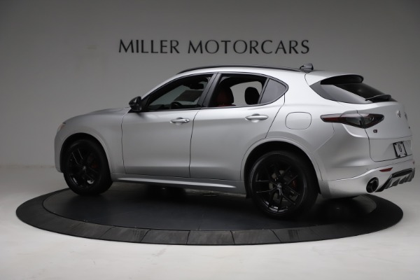 New 2021 Alfa Romeo Stelvio Ti Sport Q4 for sale Sold at McLaren Greenwich in Greenwich CT 06830 4