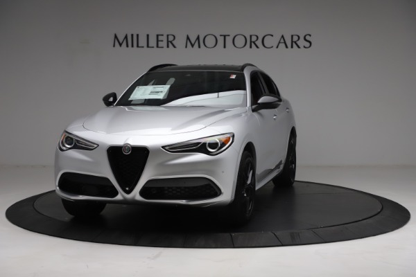 New 2021 Alfa Romeo Stelvio Ti Sport Q4 for sale Sold at McLaren Greenwich in Greenwich CT 06830 1