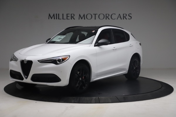 New 2021 Alfa Romeo Stelvio Ti Sport Q4 for sale Sold at McLaren Greenwich in Greenwich CT 06830 2