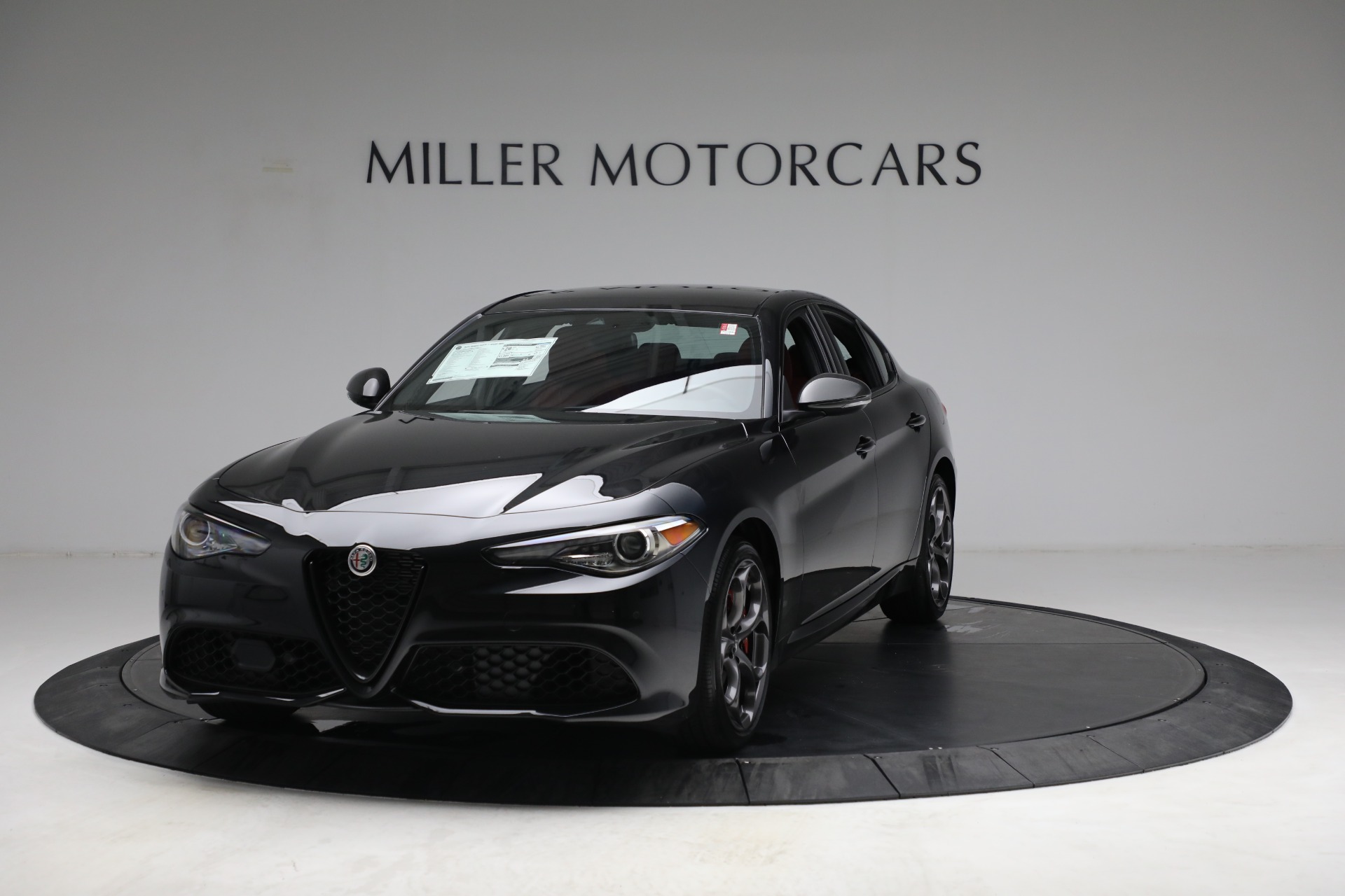 New 2021 Alfa Romeo Giulia Ti Sport Q4 for sale $54,050 at McLaren Greenwich in Greenwich CT 06830 1