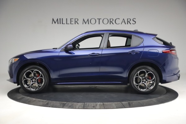 New 2021 Alfa Romeo Stelvio Ti Sport Q4 for sale Sold at McLaren Greenwich in Greenwich CT 06830 3