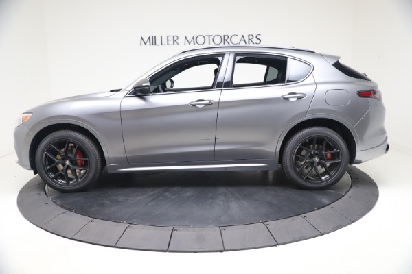 New 2021 Alfa Romeo Stelvio Ti Sport Q4 for sale Sold at McLaren Greenwich in Greenwich CT 06830 3