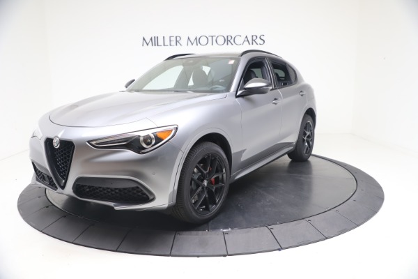 New 2021 Alfa Romeo Stelvio Ti Sport Q4 for sale Sold at McLaren Greenwich in Greenwich CT 06830 1