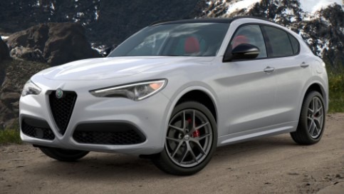 New 2021 Alfa Romeo Stelvio Ti Sport Q4 for sale Sold at McLaren Greenwich in Greenwich CT 06830 1