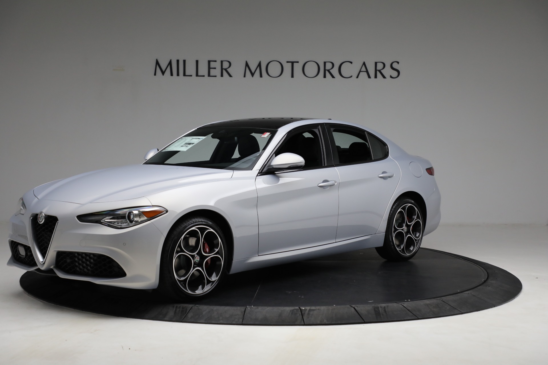 New 2021 Alfa Romeo Giulia Ti Sport Q4 for sale Sold at McLaren Greenwich in Greenwich CT 06830 1