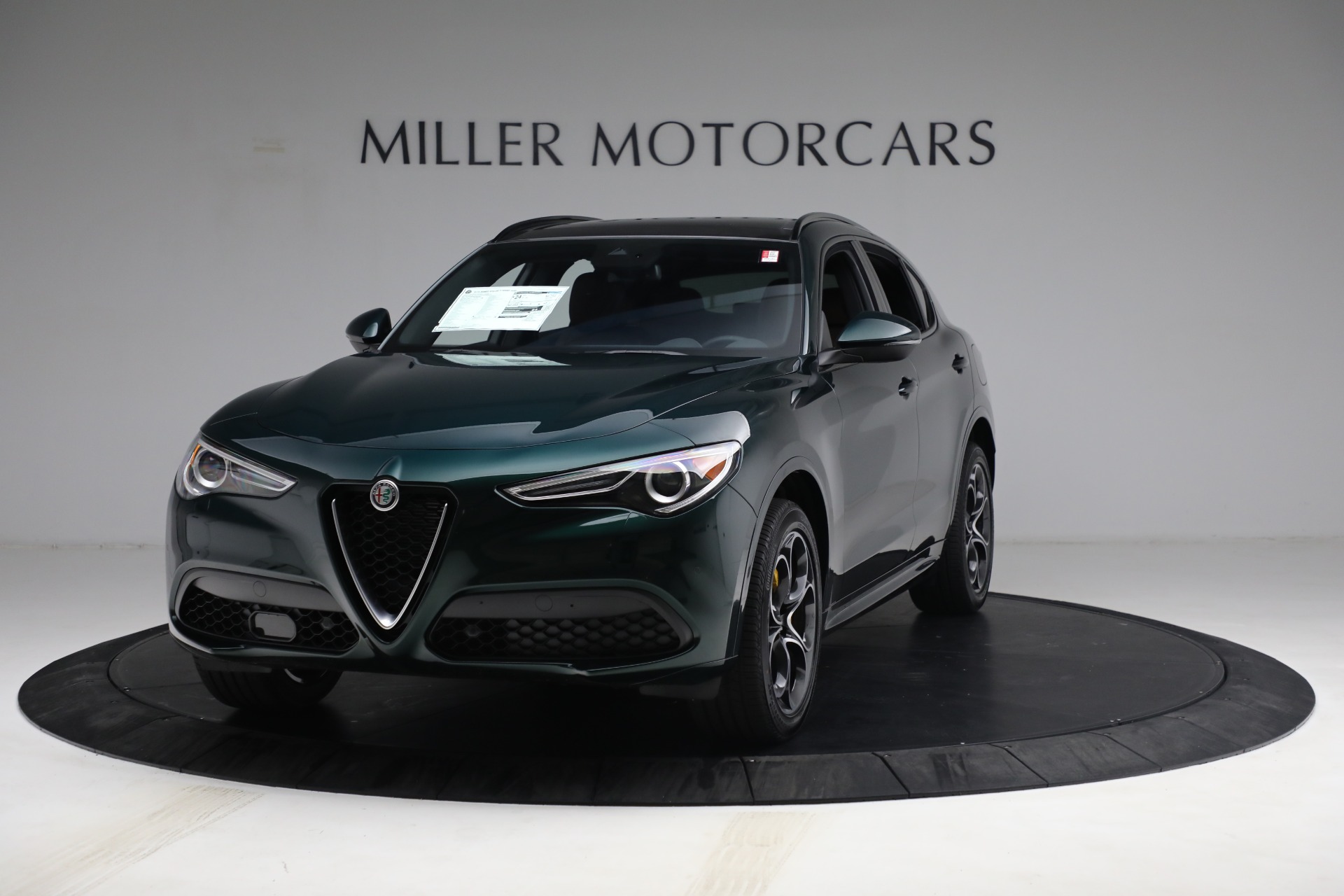 New 2021 Alfa Romeo Stelvio Ti Sport Q4 for sale Sold at McLaren Greenwich in Greenwich CT 06830 1