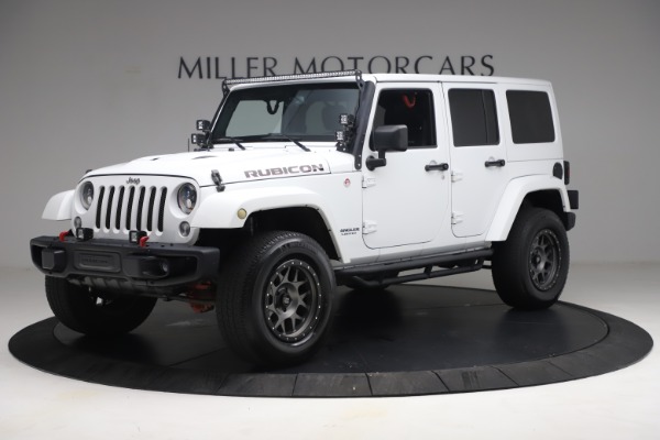 Used 2015 Jeep Wrangler Unlimited Rubicon Hard Rock for sale Sold at McLaren Greenwich in Greenwich CT 06830 2