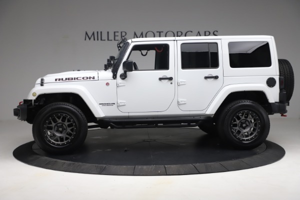 Used 2015 Jeep Wrangler Unlimited Rubicon Hard Rock for sale Sold at McLaren Greenwich in Greenwich CT 06830 3
