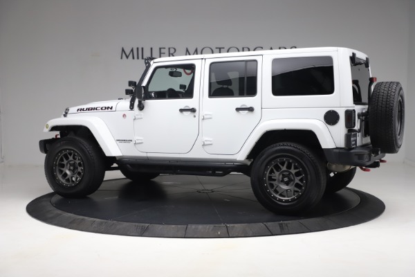 Used 2015 Jeep Wrangler Unlimited Rubicon Hard Rock for sale Sold at McLaren Greenwich in Greenwich CT 06830 4