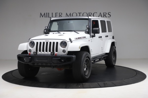 Used 2015 Jeep Wrangler Unlimited Rubicon Hard Rock for sale Sold at McLaren Greenwich in Greenwich CT 06830 1