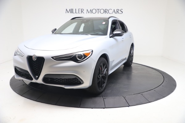 New 2021 Alfa Romeo Stelvio Ti Sport Q4 for sale Sold at McLaren Greenwich in Greenwich CT 06830 1