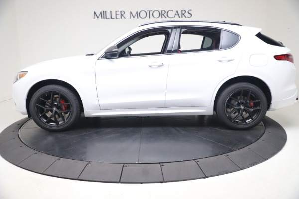 New 2021 Alfa Romeo Stelvio Ti Q4 for sale Sold at McLaren Greenwich in Greenwich CT 06830 3