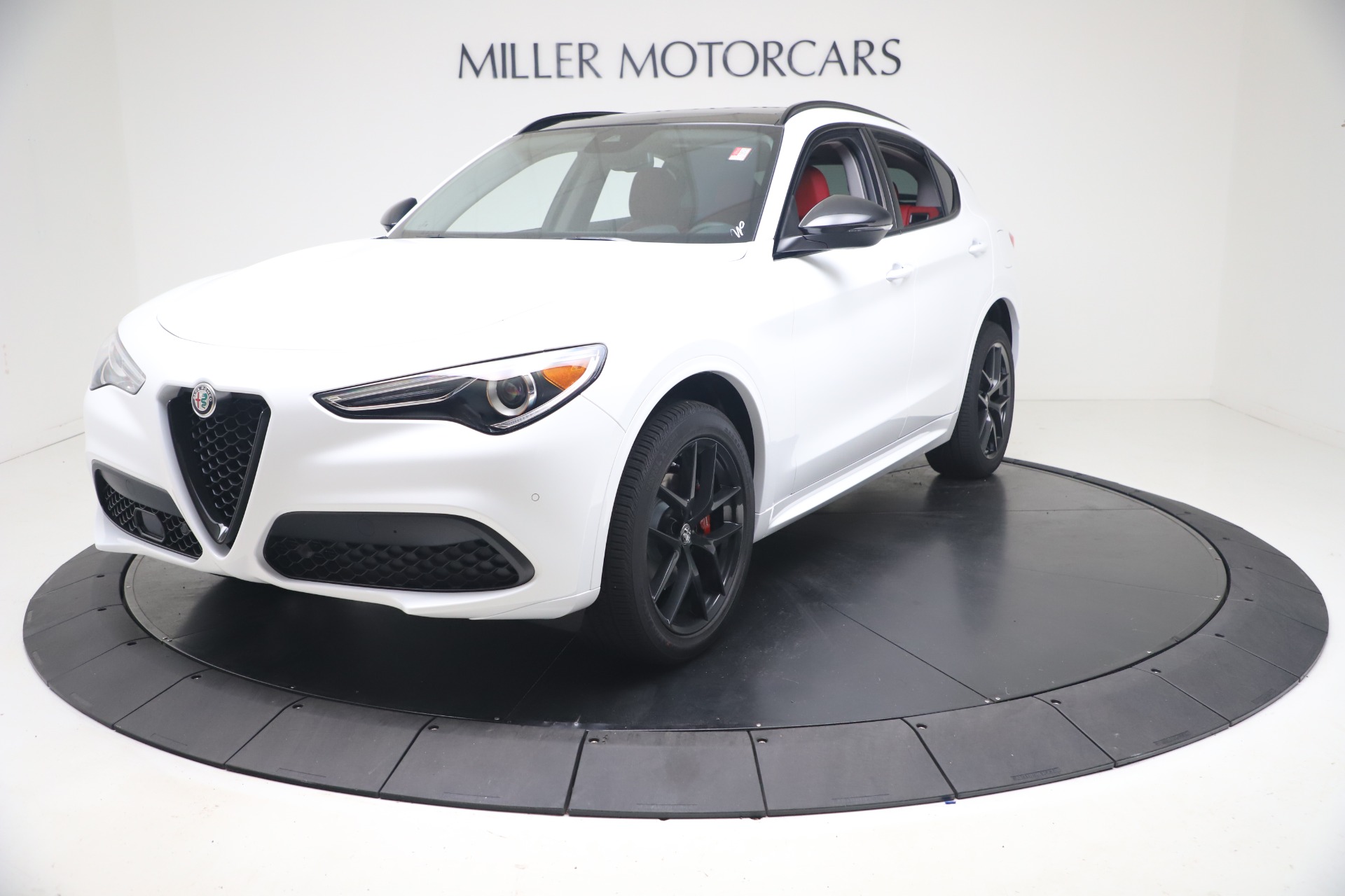 New 2021 Alfa Romeo Stelvio Ti Q4 for sale Sold at McLaren Greenwich in Greenwich CT 06830 1