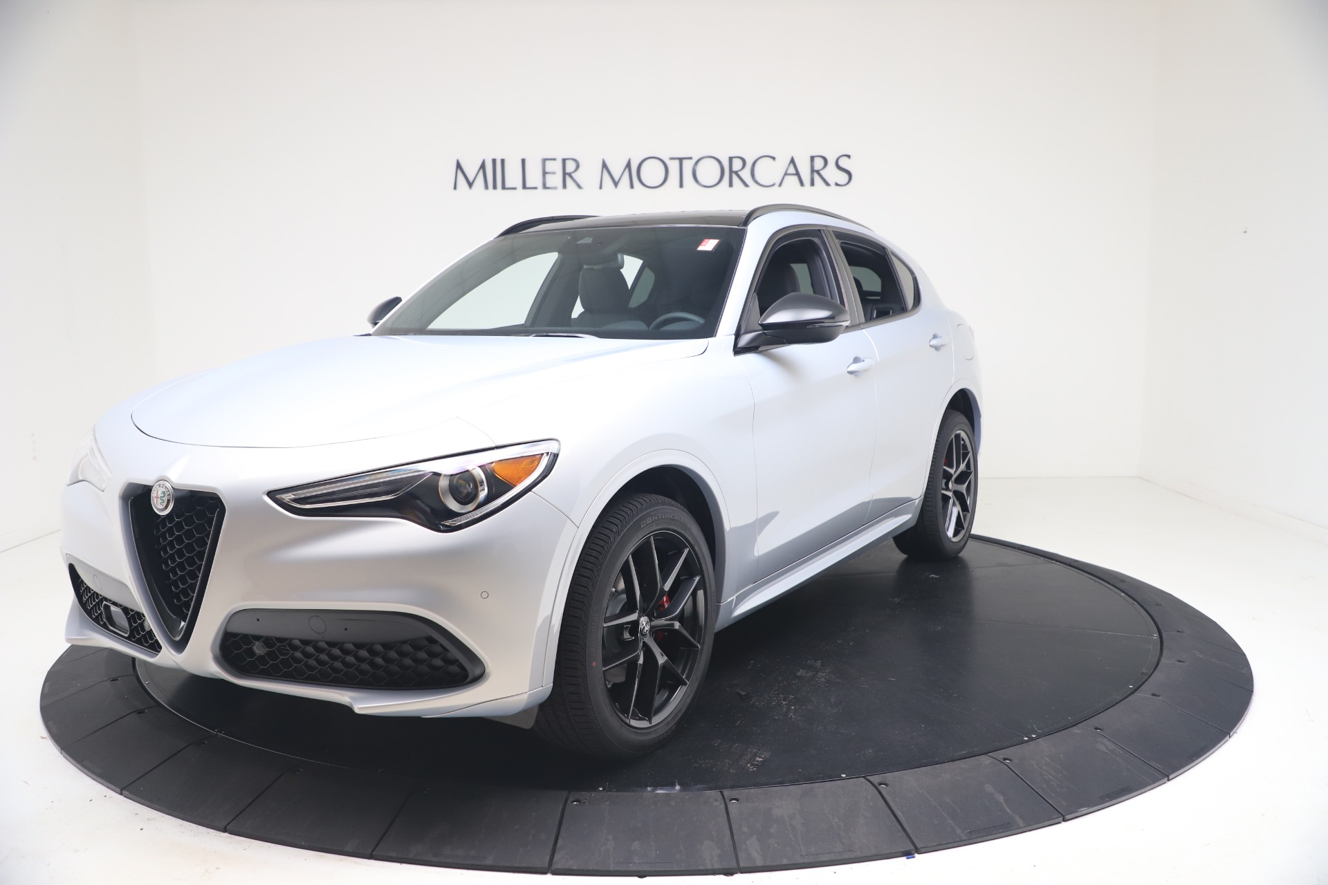 New 2021 Alfa Romeo Stelvio Ti Sport Q4 for sale Sold at McLaren Greenwich in Greenwich CT 06830 1