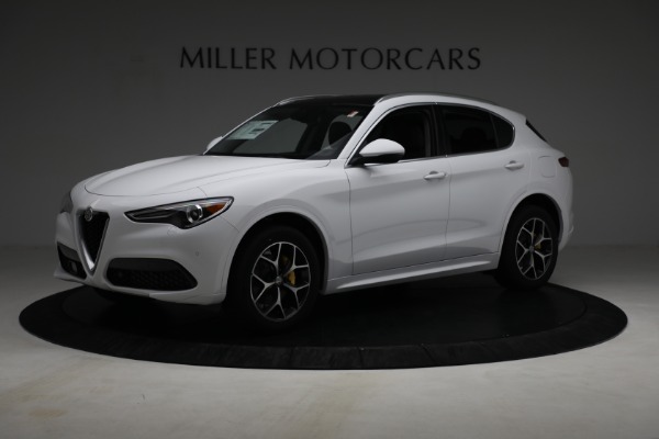 New 2021 Alfa Romeo Stelvio Ti Q4 for sale $54,840 at McLaren Greenwich in Greenwich CT 06830 2