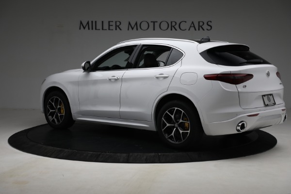 New 2021 Alfa Romeo Stelvio Ti Q4 for sale $54,840 at McLaren Greenwich in Greenwich CT 06830 4