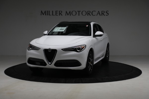 New 2021 Alfa Romeo Stelvio Ti Q4 for sale $54,840 at McLaren Greenwich in Greenwich CT 06830 1