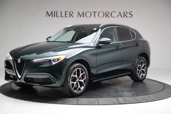 New 2021 Alfa Romeo Stelvio Ti Q4 for sale Sold at McLaren Greenwich in Greenwich CT 06830 2