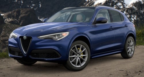 New 2021 Alfa Romeo Stelvio Ti Q4 for sale $56,900 at McLaren Greenwich in Greenwich CT 06830 1