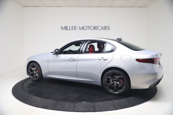 New 2021 Alfa Romeo Giulia Ti Sport Q4 for sale Sold at McLaren Greenwich in Greenwich CT 06830 4