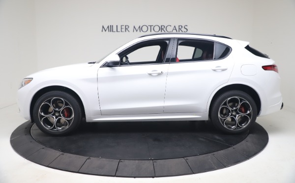 New 2021 Alfa Romeo Stelvio Ti Sport Q4 for sale Sold at McLaren Greenwich in Greenwich CT 06830 3