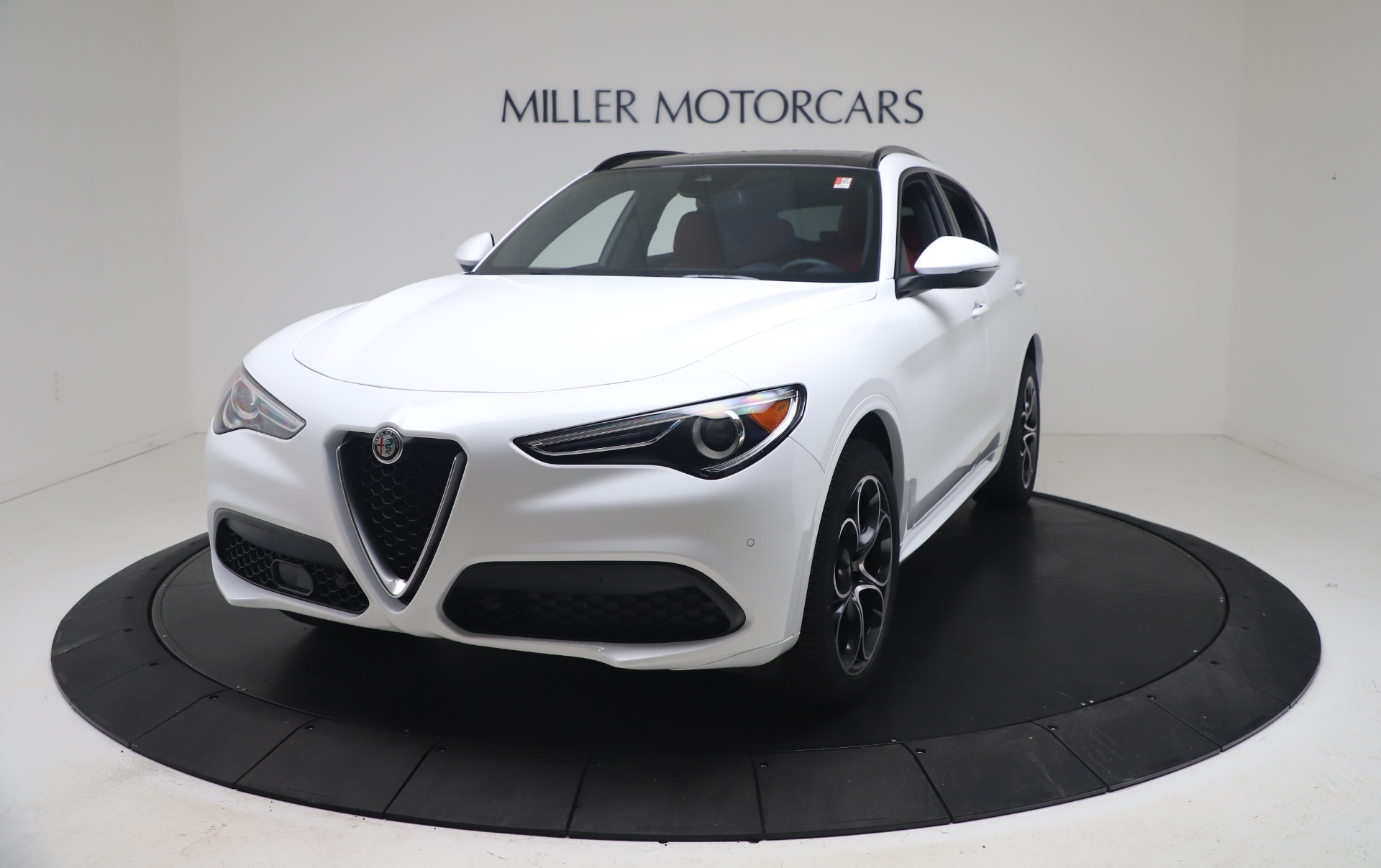 New 2021 Alfa Romeo Stelvio Ti Sport Q4 for sale Sold at McLaren Greenwich in Greenwich CT 06830 1