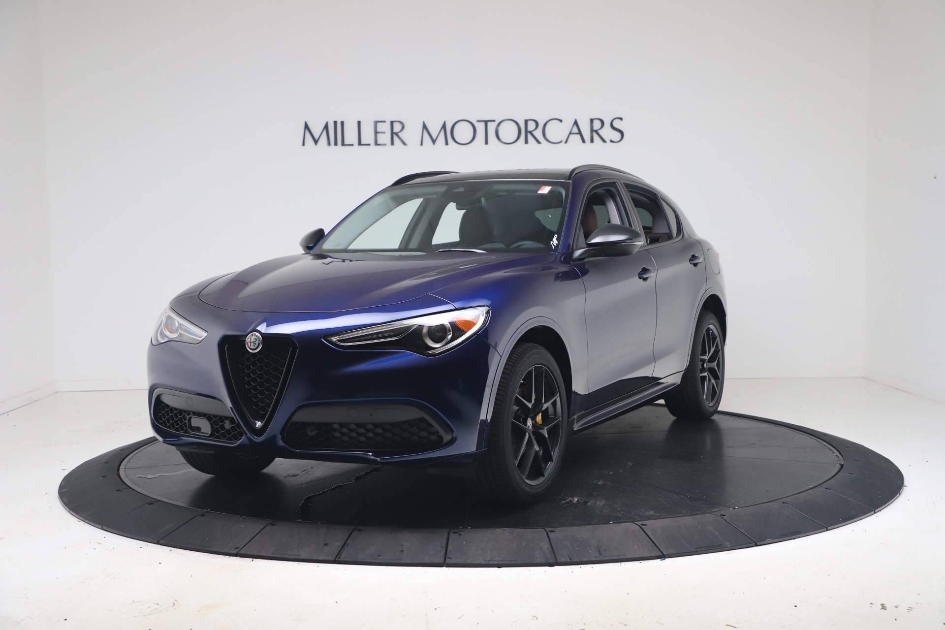New 2021 Alfa Romeo Stelvio Ti Q4 for sale $52,705 at McLaren Greenwich in Greenwich CT 06830 1