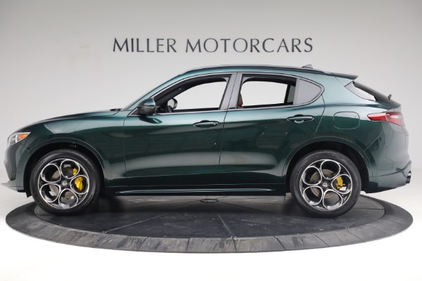 New 2021 Alfa Romeo Stelvio Ti Sport Q4 for sale Sold at McLaren Greenwich in Greenwich CT 06830 3