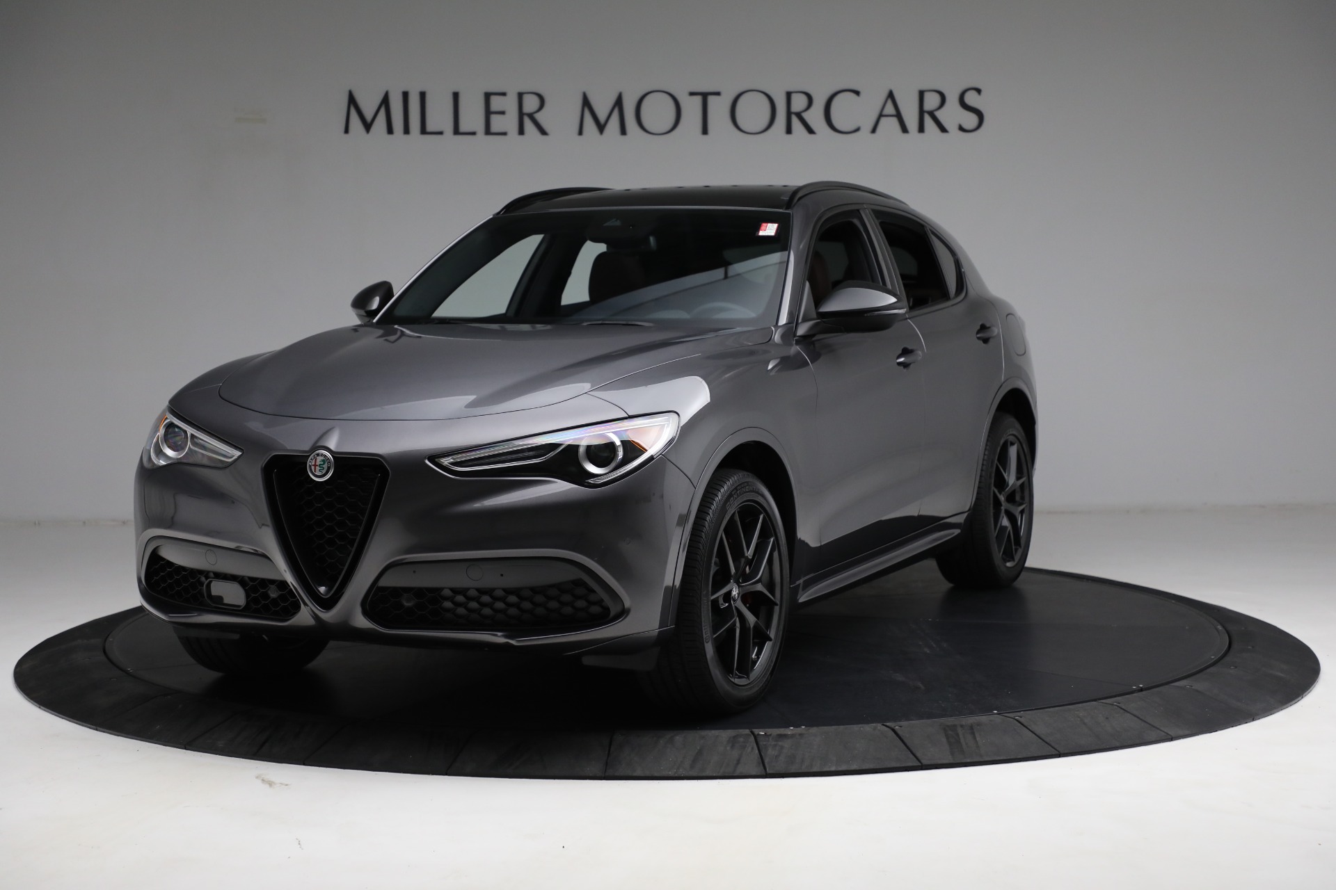 New 2021 Alfa Romeo Stelvio Ti Sport Q4 for sale Sold at McLaren Greenwich in Greenwich CT 06830 1