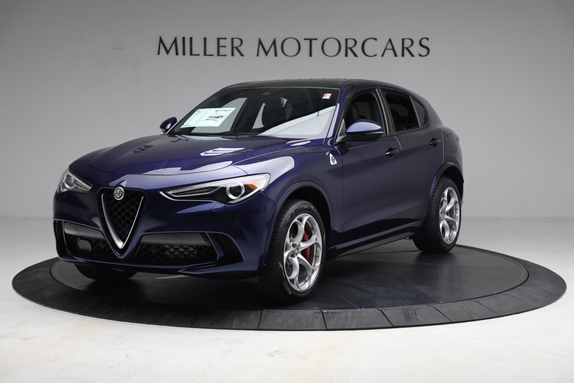 New 2021 Alfa Romeo Stelvio Quadrifoglio for sale Sold at McLaren Greenwich in Greenwich CT 06830 1