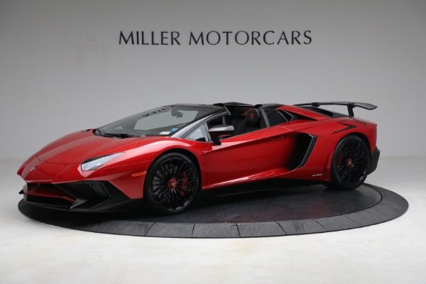 Used 2017 Lamborghini Aventador LP 750-4 SV for sale Sold at McLaren Greenwich in Greenwich CT 06830 2