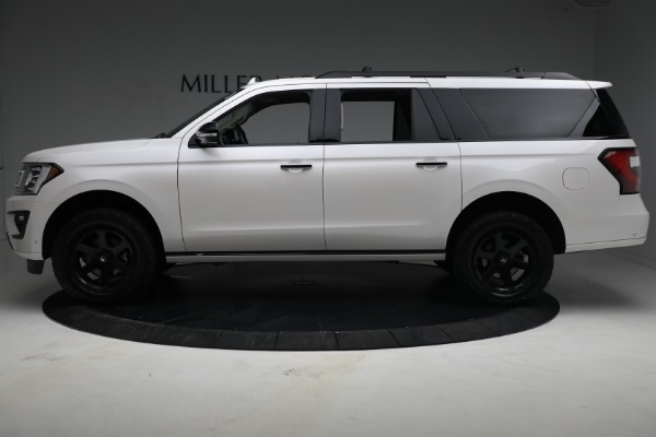 Used 2019 Ford Expedition MAX Platinum for sale Sold at McLaren Greenwich in Greenwich CT 06830 3