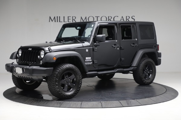 Used 2017 Jeep Wrangler Unlimited Sport S for sale Sold at McLaren Greenwich in Greenwich CT 06830 2
