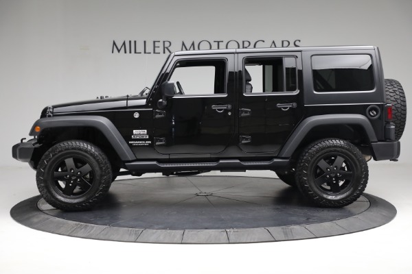 Used 2017 Jeep Wrangler Unlimited Sport S for sale Sold at McLaren Greenwich in Greenwich CT 06830 3