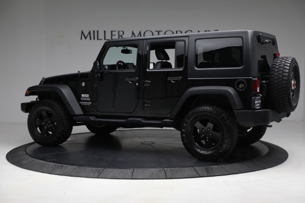 Used 2017 Jeep Wrangler Unlimited Sport S for sale Sold at McLaren Greenwich in Greenwich CT 06830 4