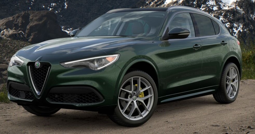 New 2021 Alfa Romeo Stelvio Ti for sale Sold at McLaren Greenwich in Greenwich CT 06830 1