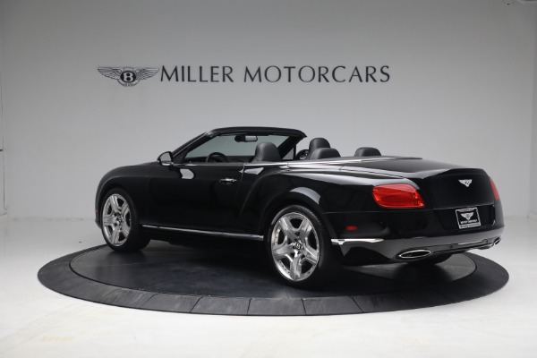 Used 2012 Bentley Continental GTC W12 for sale Sold at McLaren Greenwich in Greenwich CT 06830 3